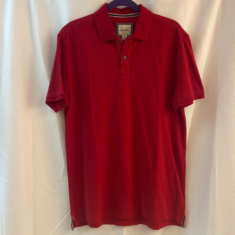 G.H.Bass&CO. Polo Shirt Size Medium